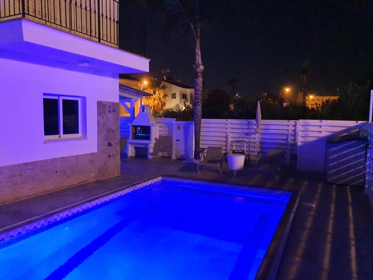Protaras Sea View Villa With Private Pool ภายนอก รูปภาพ